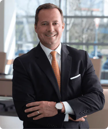 headshot of John M. Starcher, Jr, President & CEO of Bon Secours Mercy Health